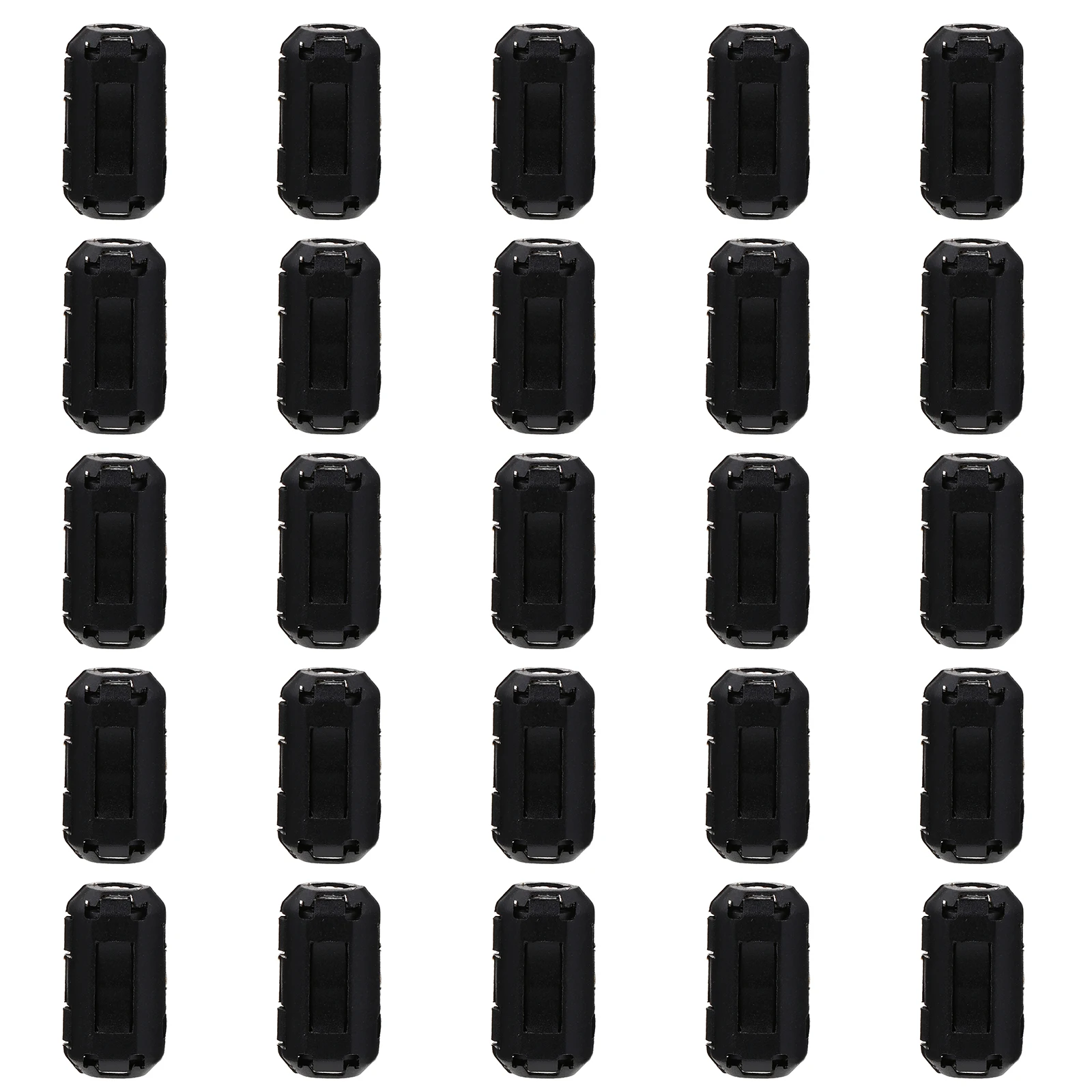 20 قطعة كليب على الفريت الأساسية مرشح الضوضاء ل Emi قمع كابل قابل للإزالة مشبك من البلاستيك ل Usb قوة الصوت والفيديو الحبل المنزل #4