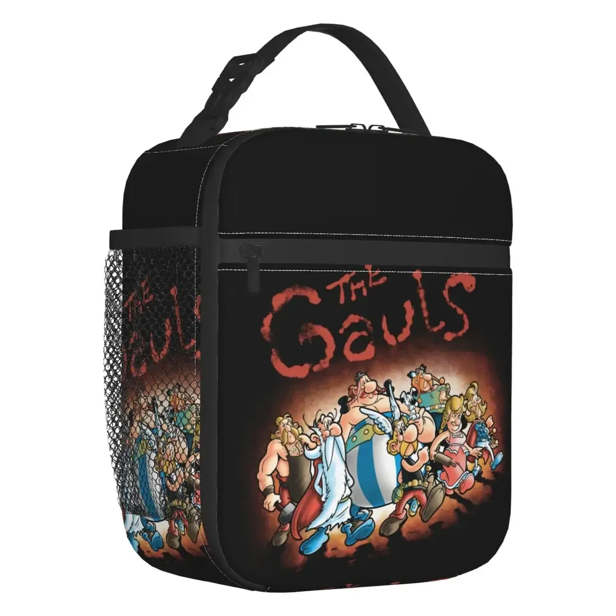 The Gauls Insulated Lunch Bag for Outdoor Picnic Asterix And Obelix Resuable Thermal Cooler Bento Box Women Kids