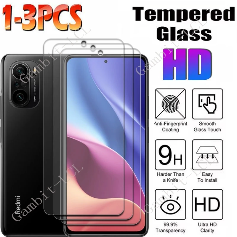 1/3 шт., 9H HD закаленное стекло для Xiaomi Poco F3 XiaomiPocoF3 PocoF3 Redmi K40 Mi 11X Mi11X, защитная пленка для экрана 6,67 дюйма