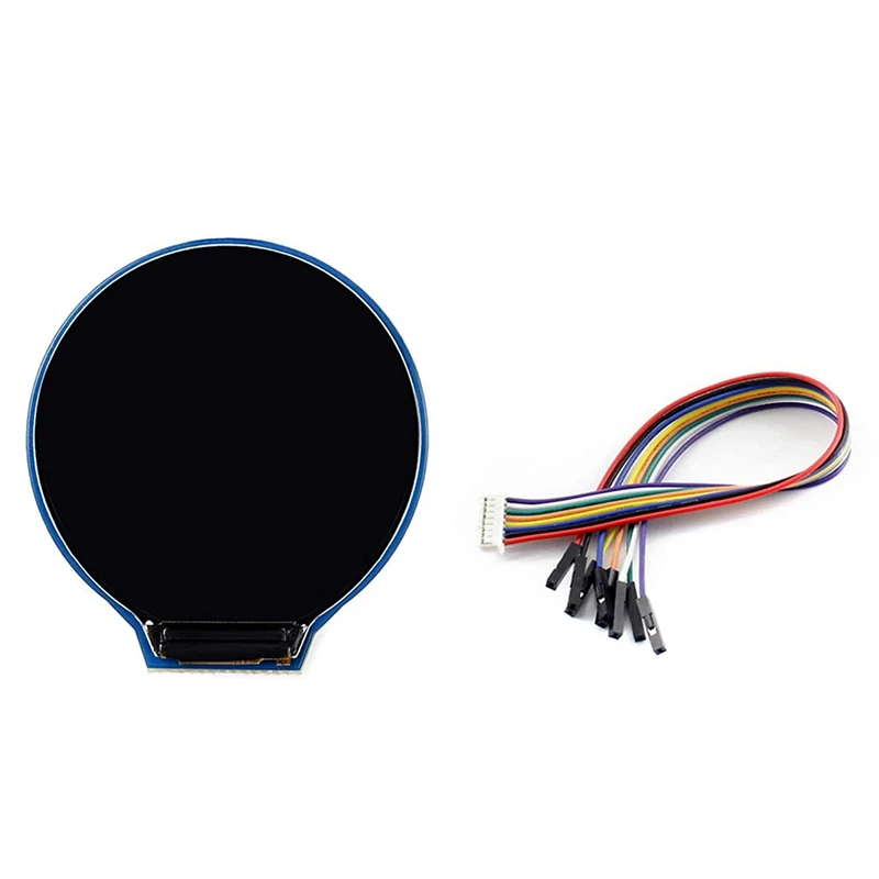 5Pcs 1.28Inch Round Display LCD Screen Module GC9A01 SPI Communication RGB 65K Color Support For Raspberry