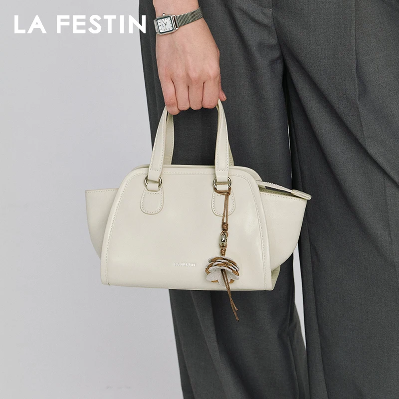 

LA FESTIN Original Brand Women's Bag Shoulder Bag Leather Handbag 2025 New Dumpling Bag Fashion Crossbody Bag Lady Wallet