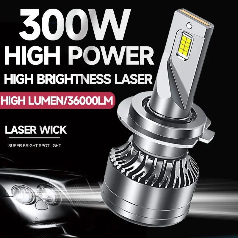 

Infitary H7 H4 LED Car Headlight 250W CANBUS Bulb H8 H9 H11 HB3 9005 HB4 9006 30000LM Lamp Double Copper Tube Lights for Auto