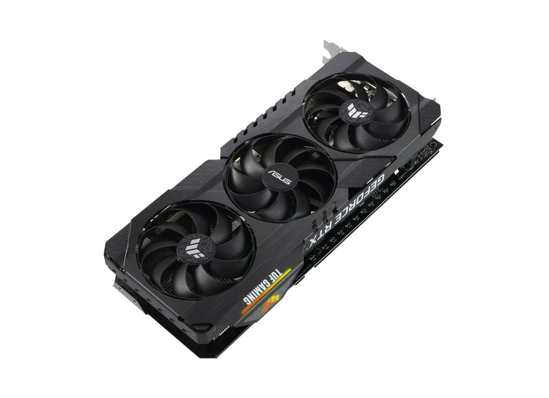 ASUS rtx 3060 GPU TUF RTX 3060TI 08G GAMING V2 8GB GDDR6 256bit بطاقة الرسومات دعم PCI-E 4.0 HDMID DP 8-pin الثلاثي المشجعين #4