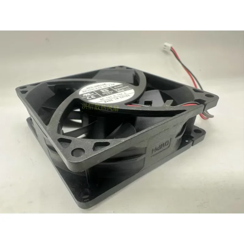 Ltsf ل DWPH EFC-08E12M تيار مستمر 12 فولت 0.15A 80x80x25 مللي متر 2-سلك مروحة تبريد الخادم 8 سنتيمتر