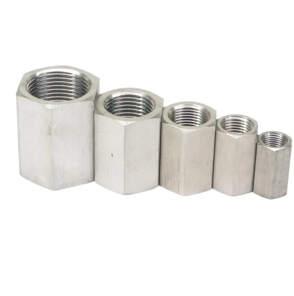 1/8 "1/4" 3/8 "1/2" 3/4 "1" BSP Weibliche 304 Edelstahl Hex Mutter Stange rohr Fittings Adapter Max Druck 2,5 Mpa – Detail 3