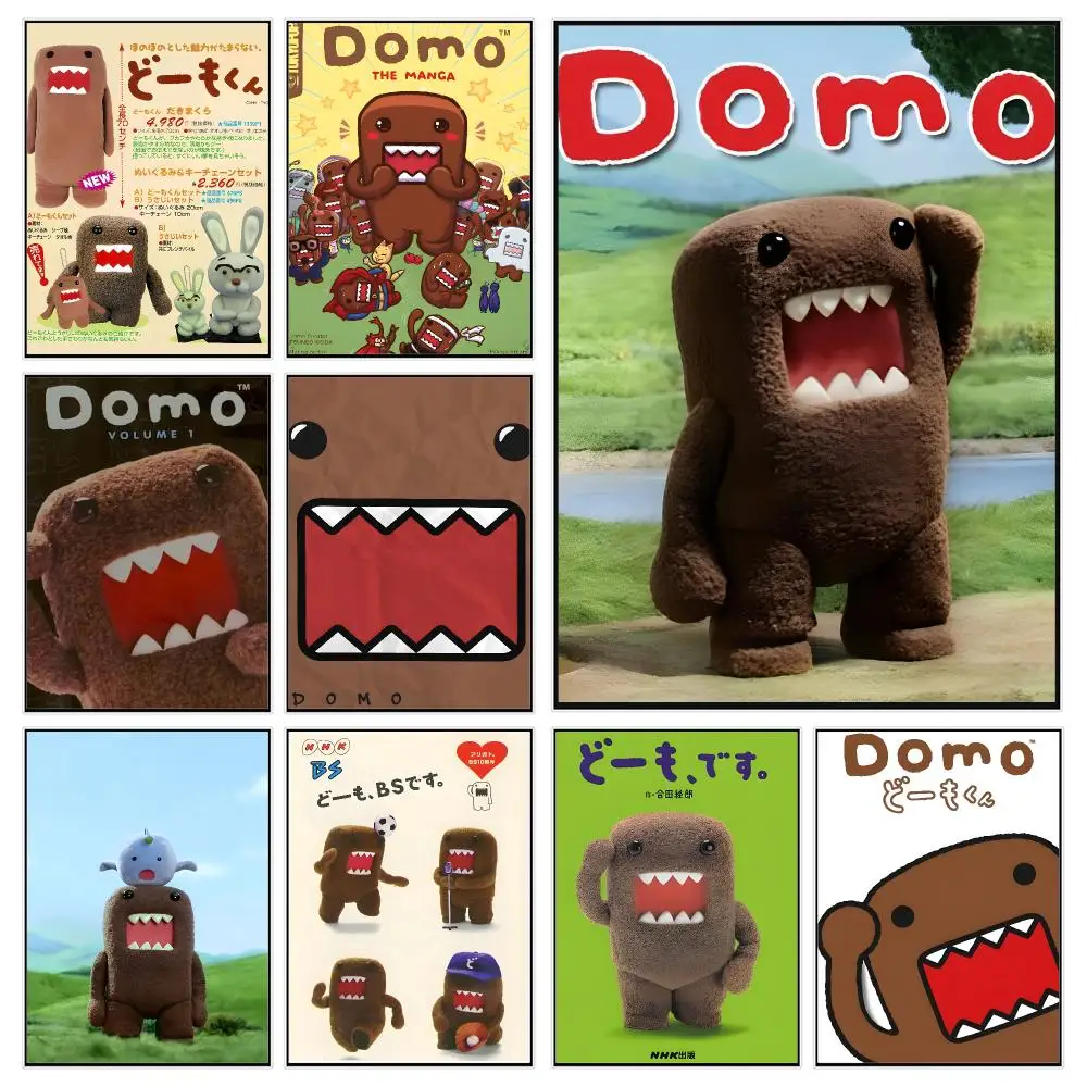 cute character d-domo-kun Poster Modern Luxury Wall Poster Home Decor Space Enhancer