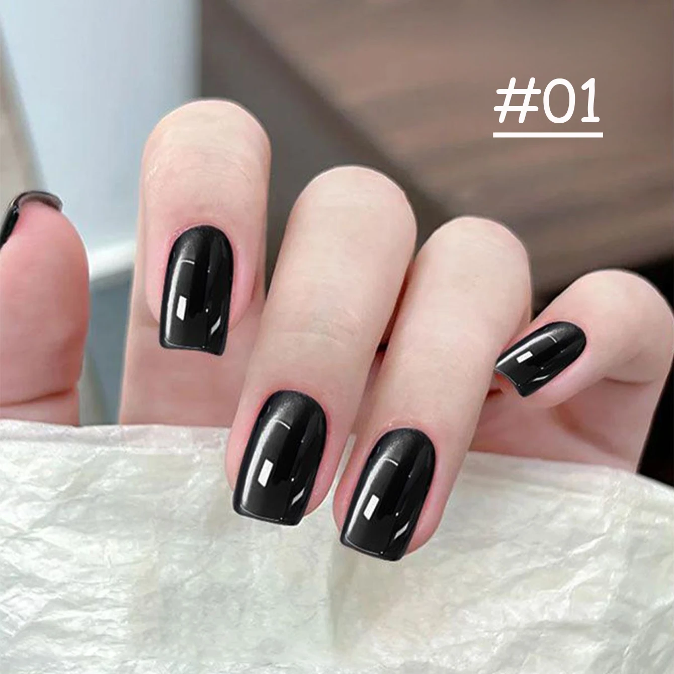 1 stücke WS Kirsche Rot Schwarz Glas Perle Katzenauge Gel Nagellack Kleber 2025 Herbst Winter Beliebte Rubin katzenauge Bleaching Nagel