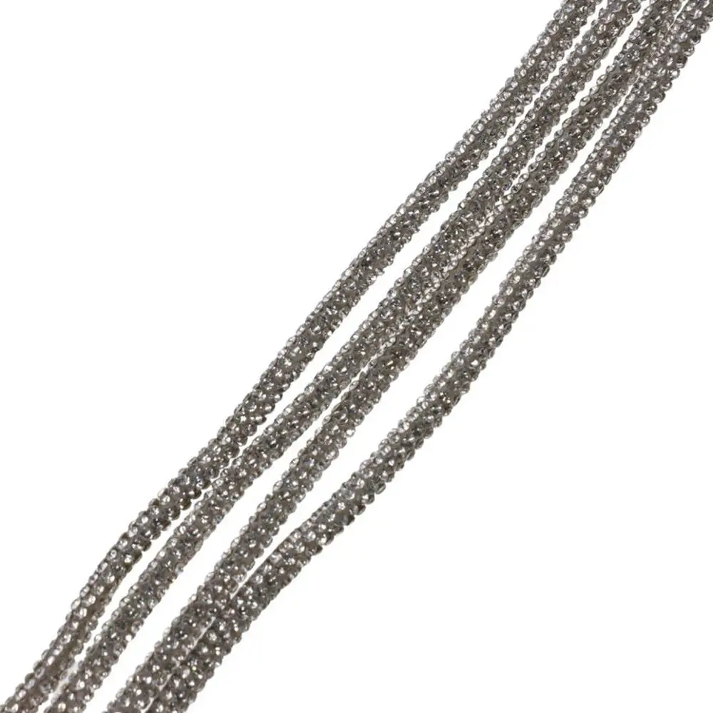 Rhinestone Glitter Laces Rhinestone Rope 100cm White Rhinestone Glitter Rope 120cm Bling Shiny Round Shoe Laces For Sneakers