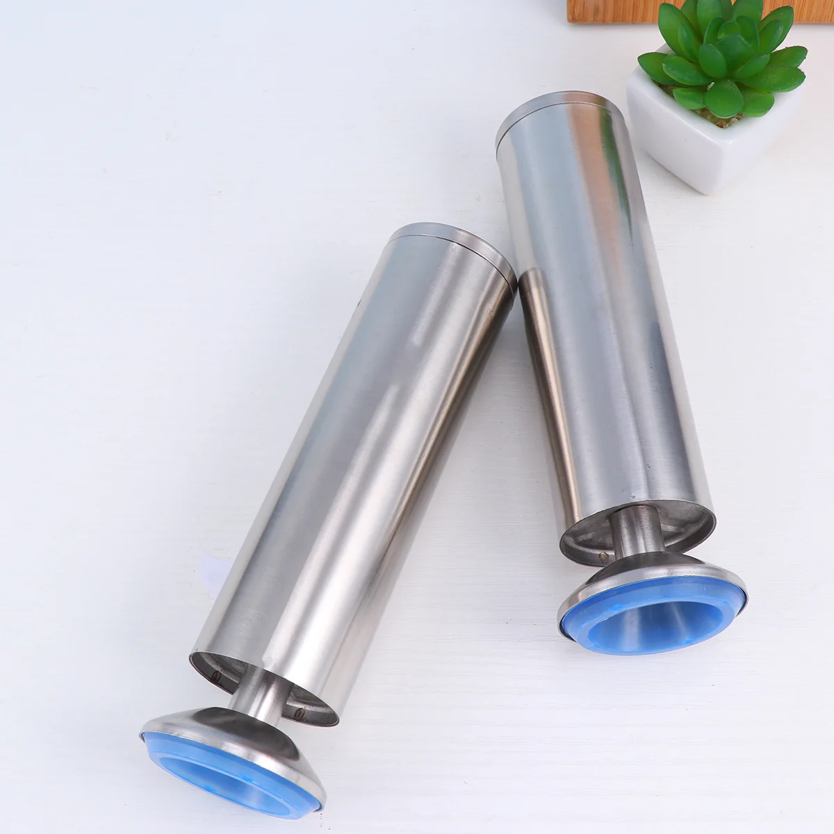 

4 регулируемых по высоте опоры из нержавеющей стали для мебели: стульев, столов, шкафов, книжных полок