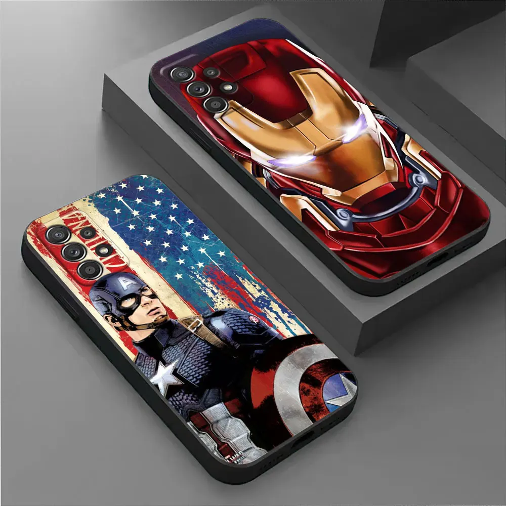 

Avengers Marvels Ironmans Phone Cover For Samsung Galaxy A56 5G A57 A37 A55 A36 A26 A17 A07 A35 A34 A53 A54 A52 A73 A72 A32 Case