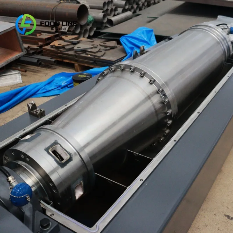 Customized Horizontal Decanter Centrifuge for Efficient Liquid-Liquid and Solid-Liquid Separation in Industrial Processing