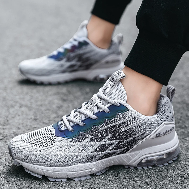 Xiaomi Youpin mężczyźni Sneakers Sport poduszka powietrzna buty do biegania oddychająca amortyzacja Mesh wygodne przypadkowi trenerzy nowy 2023
