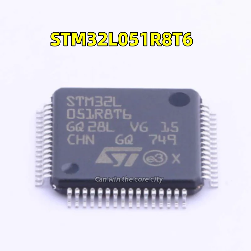 

10 pieces New original genuine STM32L051R8T6 LQFP64 32 bit microcontroller chip microcontroller