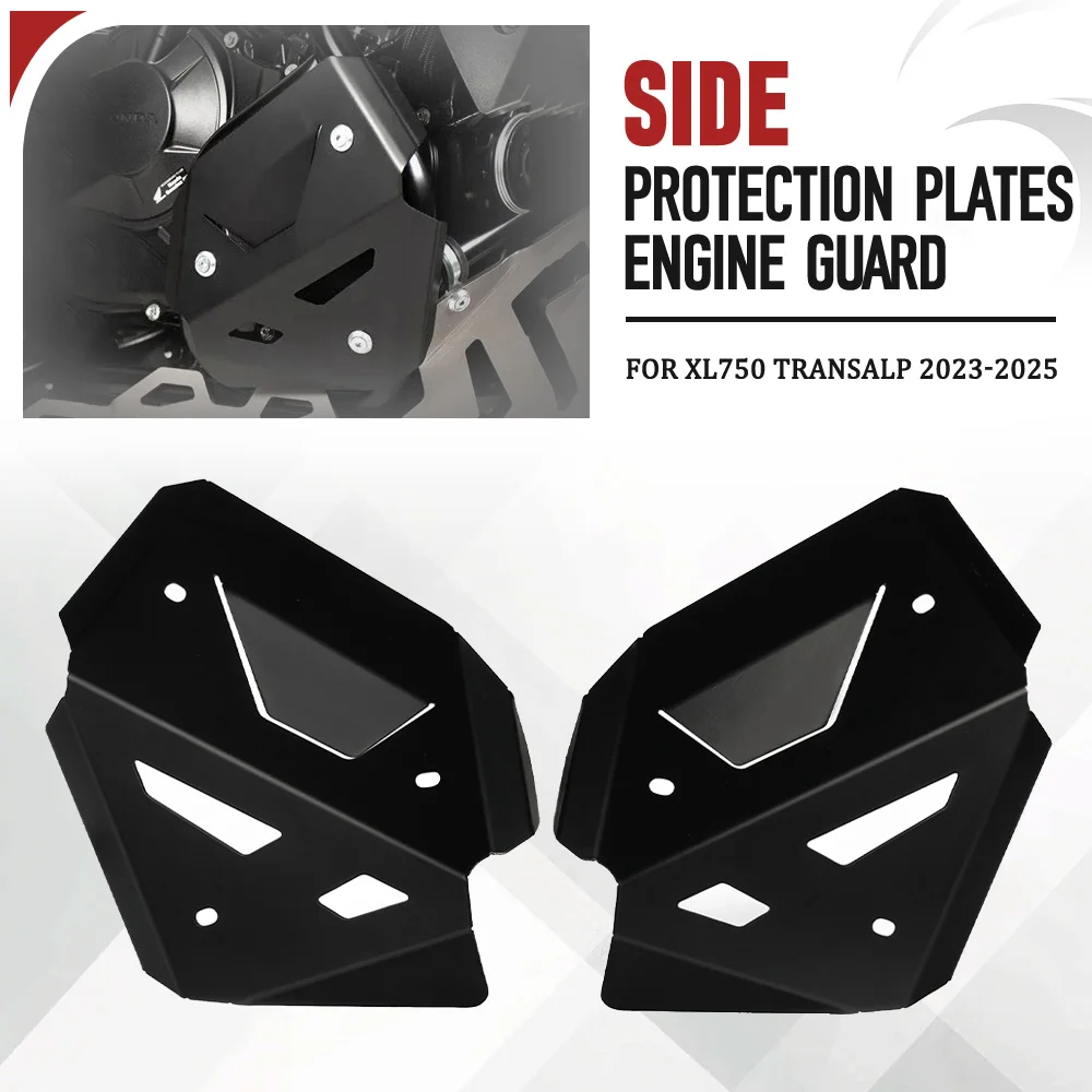 

For Honda XL750 TRANSALP 2023-2024-2025 Motorcycle Engine Guard Cylinder Cover Plate Bumper Side Protection Replacement Parts