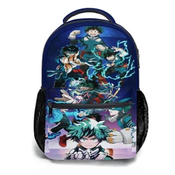 New Fashionable Anime-My-Hero-AcademiaPattern School Bag Print Backpack 17inch