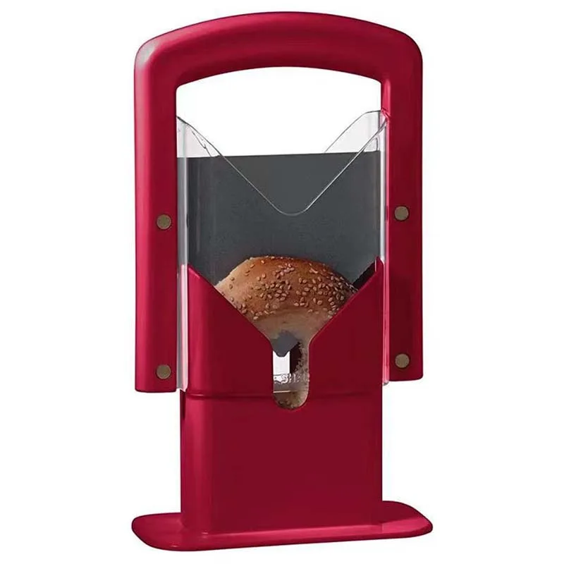 Household Bread Cutter Breakfast Bagel Guillotine Slicer Professional Toast Cutting Baking Mold