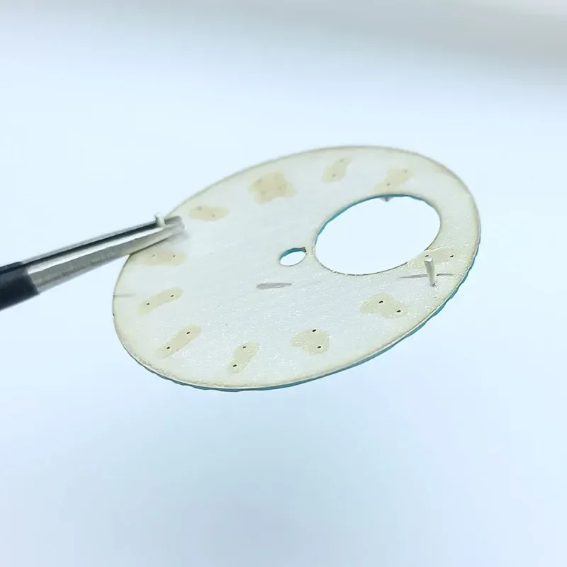 Modified Accessories 29.8mm NH35 Nautilus Dial with Hollow Surface and Green Luminous Dial Suitable for NH35 NH38 Movement NEW