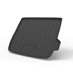TPE Car Rear Trunk Mat Storage Box Pad For BMW X4 2020 2021 2022 2023 2024 2014-2018  Waterproof Protective Rubber Car Mats