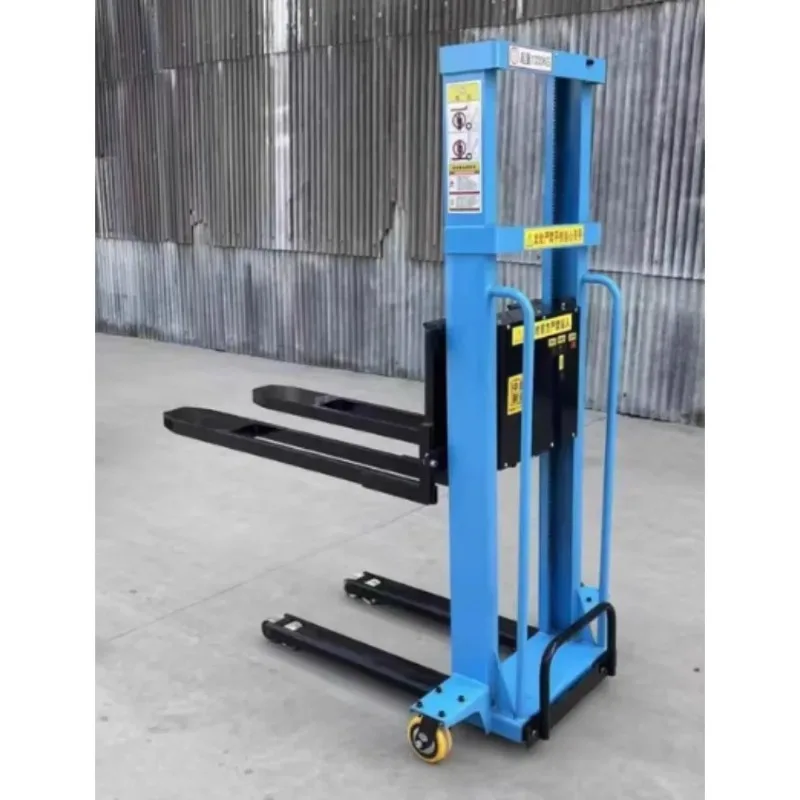 【2026】رافعة شوكية أوتوماتيكية بالكامل للرفع والنقل، رافعة شوكية كهربائية محمولة، منفذ مستودع من المصنع، قطعة أثرية سهلة التفريغ #1