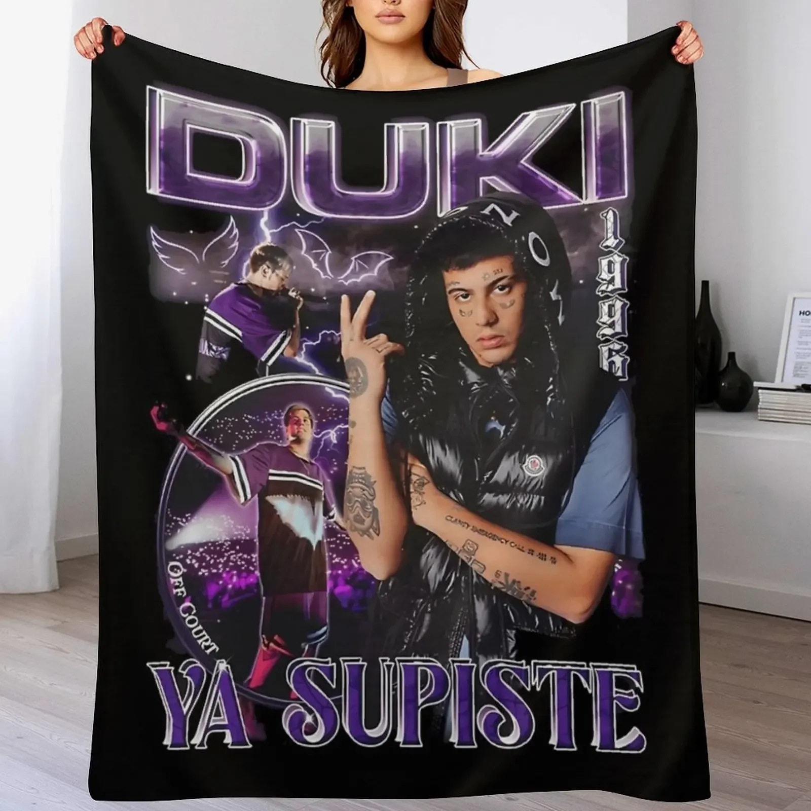 

Duki Throw Blanket Blankets For Baby Winter beds Bed Fashionable Plaid on the sofa Blankets