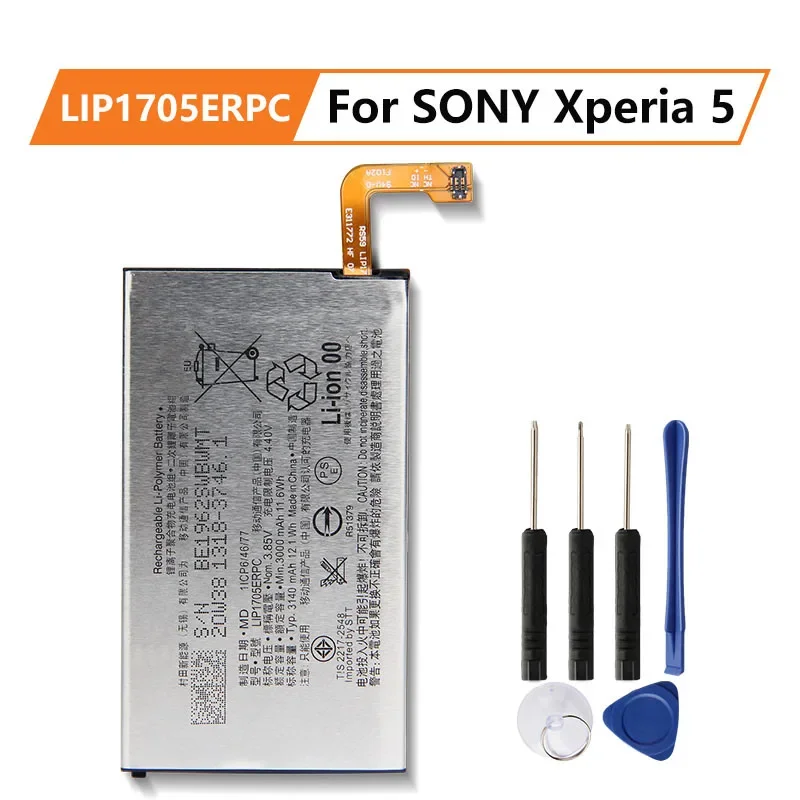 

Rechargeable Battery For SONY Xperia 5 LIP1705ERPC 3140mAh Phone Replacement Batteries 3000mAh