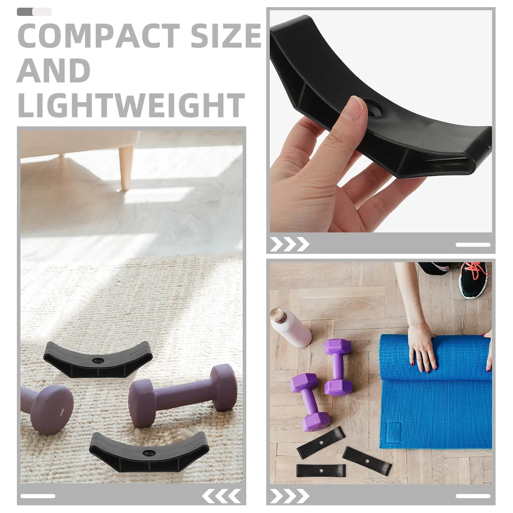 10 Pcs Dumbbell Stands Dumbbell Rack Holder Weight for Dumbbells Bar Pad Cushion Weightlifting Stand Hollow Household