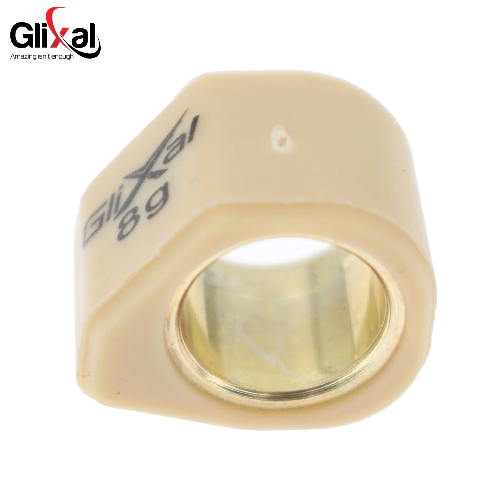 Glixal 18x14mm High Performance Racing Sliding Roller Weights, Polygon Variator Sliders 152QMI 157QMJ GY6 125cc 150cc Scooter