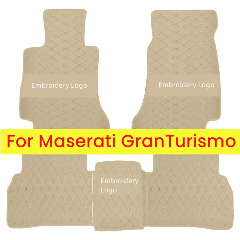 

Car floor mats for Maserati GranTurismo 2007 2008 2009 2010 2011 Custom auto foot Pads automobile carpet cover