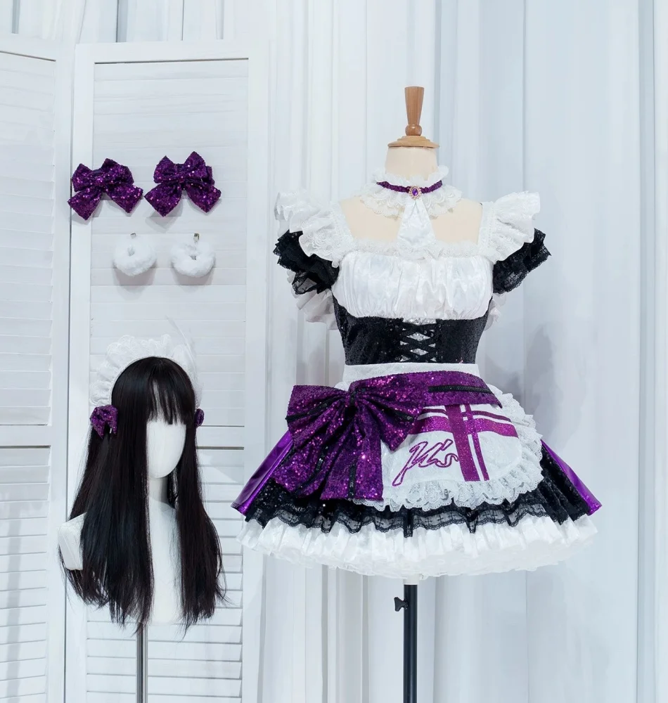 

COWOWO Lovelive Tojo Nozomi поющий костюм элегантное милое платье униформа косплей костюм Хэллоуин карнавальный наряд для вечеринки женский