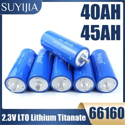 66160 LTO 2.3V 45Ah/40Ah Lithium Titanate Power Battery Electric Vehicle and RV Lithium Battery High-rate Starting Power Supply