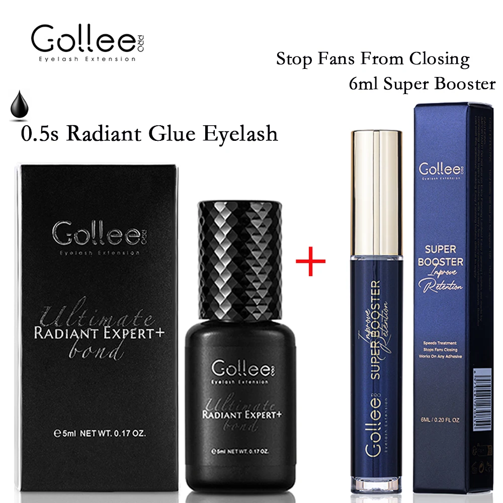 

Gollee 0.5s Dry Glue for lash Extension Oilproof Super Eyelash Bonder Help Accelerator Adhesive Glue Waterproof Lash Supplies