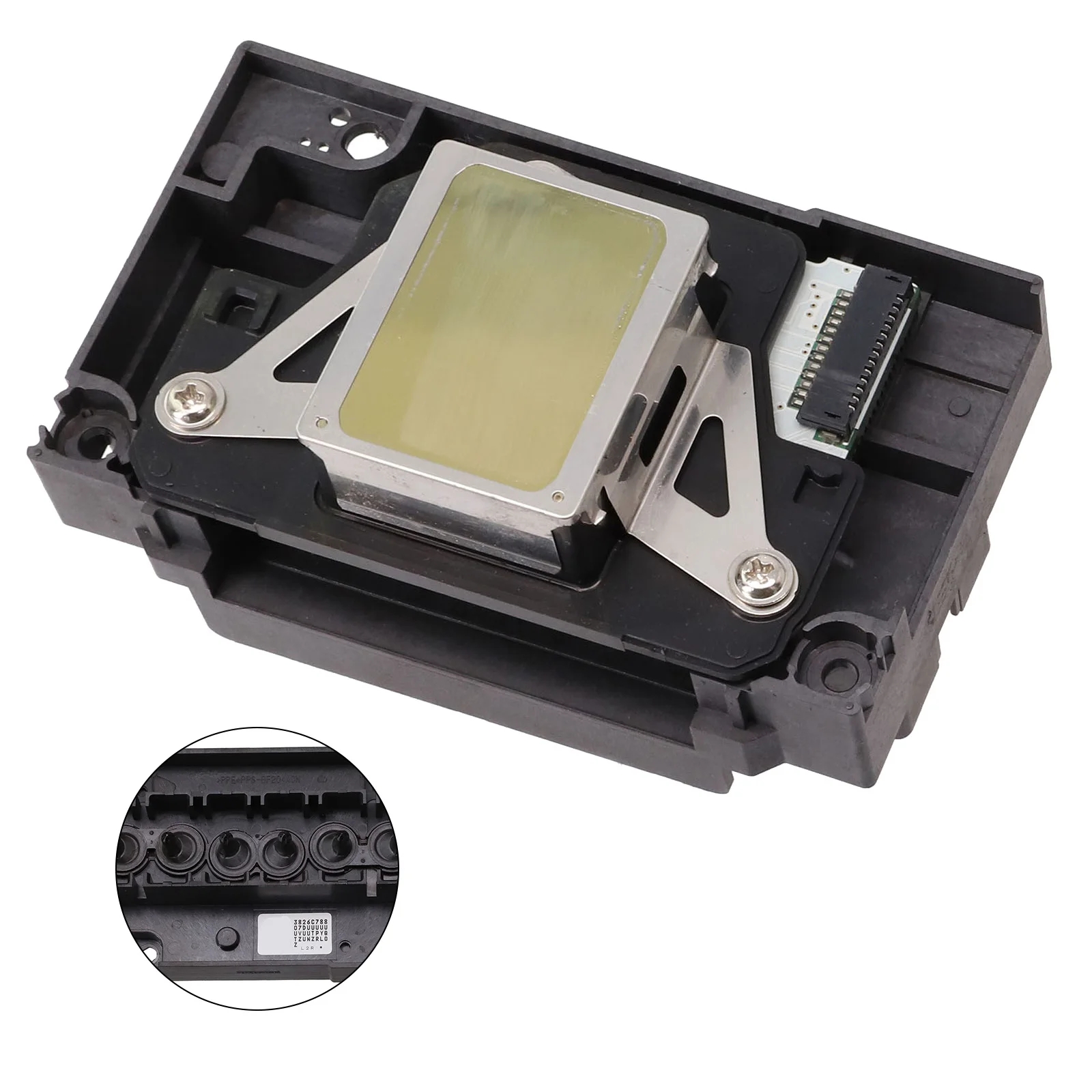 

ABS Housing Color Print Head for R330 L800 L801 L805 R290 R280 T50 TX6 Upgrade to R290 Chip for Clear and Bright Prints