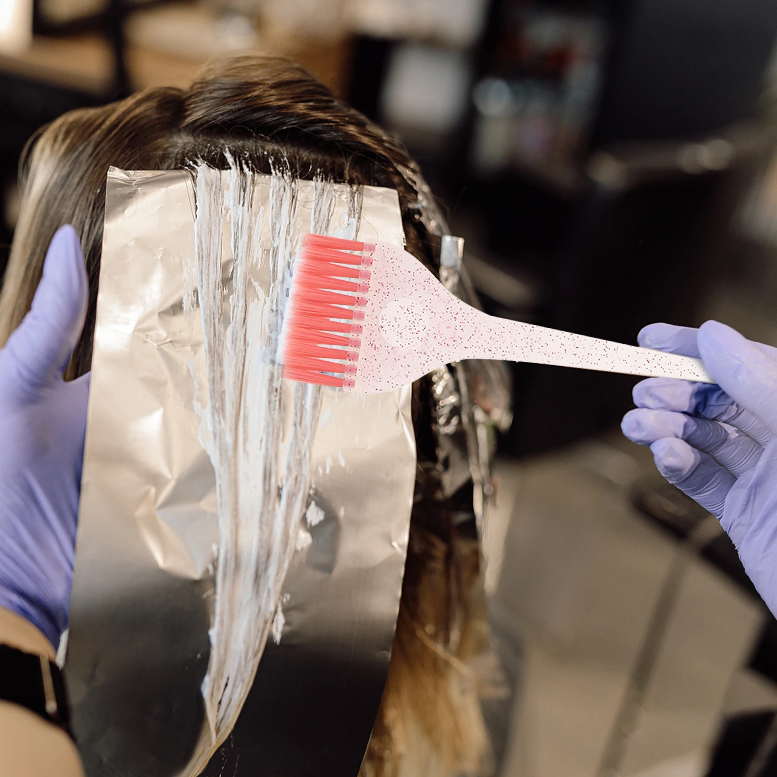 

Краска для волос, расческа, палочка, кисть, принадлежности, набор для мелирования, инструменты для мелирования досок из АБС-пластика