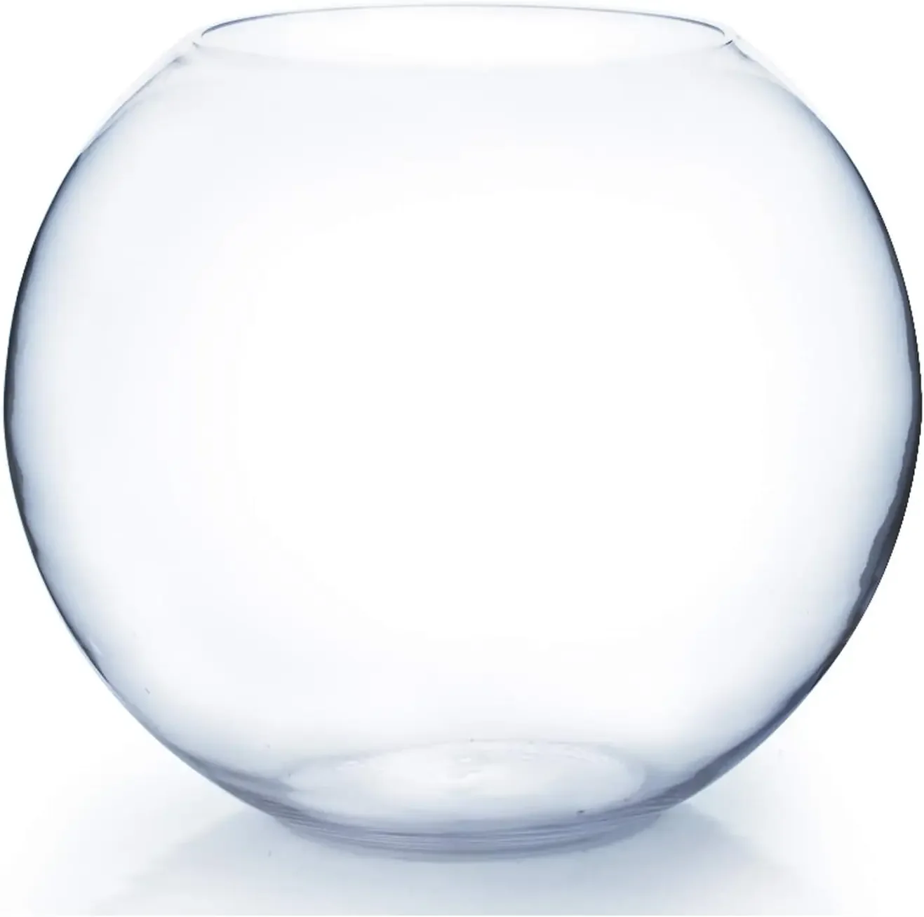 WGV Large Bowl Glass Vase, Diameter 19