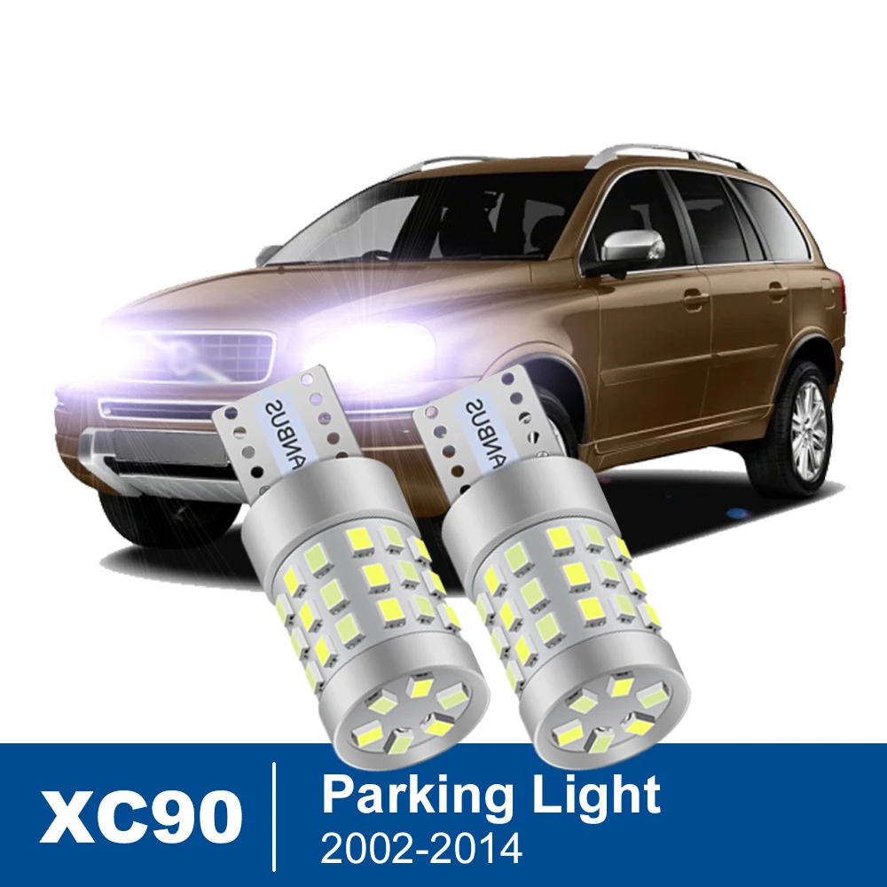 

2pcs LED Parking Light For Volvo XC90 Accessories 2002-2014 2006 2007 2008 2009 2010 2011 2012 2013 Clearance Lamp