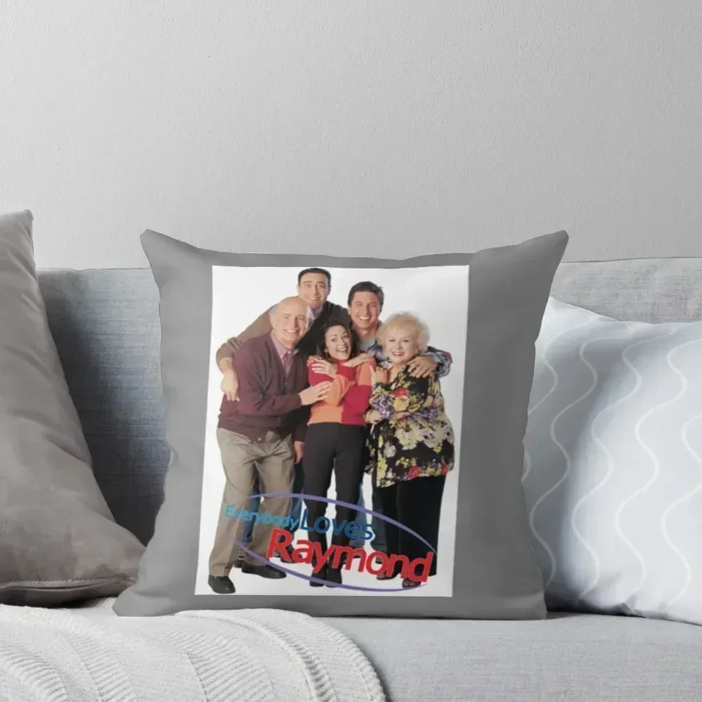 Everybody Loves Raymond Tee 90's Vintage TV Show Cool Retro Fan Throw Pillow luxury sofa pillows Pillow Cases pillow