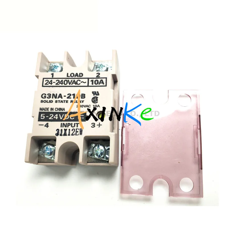 G3NA-210B NEW AND ORIGINAL DC5-24V SSR RELAY SPST-NO LOAD 24-240VAC 10A 5-24VDC INPUT G3NA210B MODULE