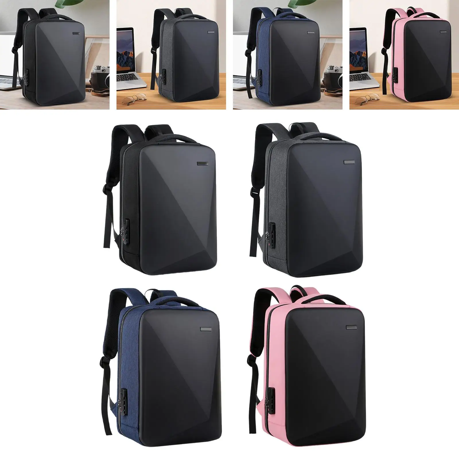 Laptop Backpack Business Computer Bag with USB Charging Port Gaming Daypack Gaming Laptop Bag for Daily Commuting Business