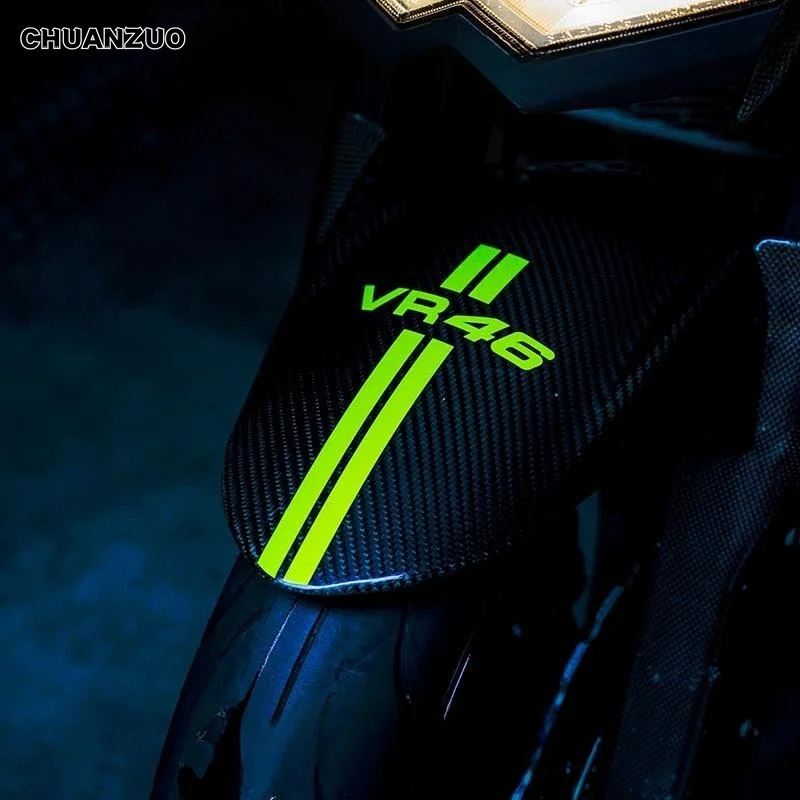 ROSSI PROJECT Motorcycle Reflective Stickers for Vespa PX Vespa GTS 125 150 200 300 GTS 300 Rally Decals Auto Body Stickers