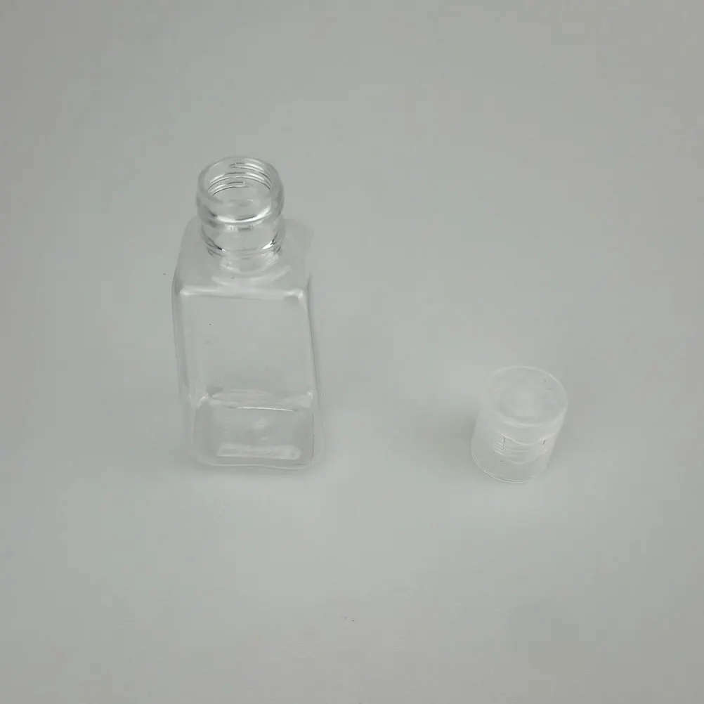 

20 Pcs Hand Soap Dispenser Bottles Transparent Containers Refillable Storage Boxes for Travel Lotion Plastic