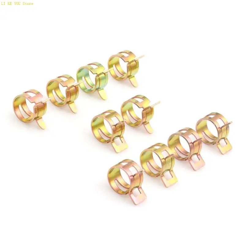 W3JE 10x 10mm 0.39プーセンアタッチェアレソートオードアウアウアウアロサージチューブクランプ留め具