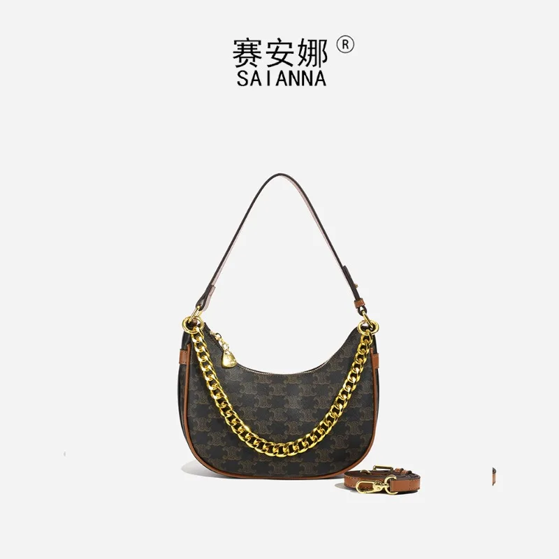 

Elegant Simple Designer Tote And Unique Vintage Diaper Bags For Women Luxury Leather Large Capacity Bag