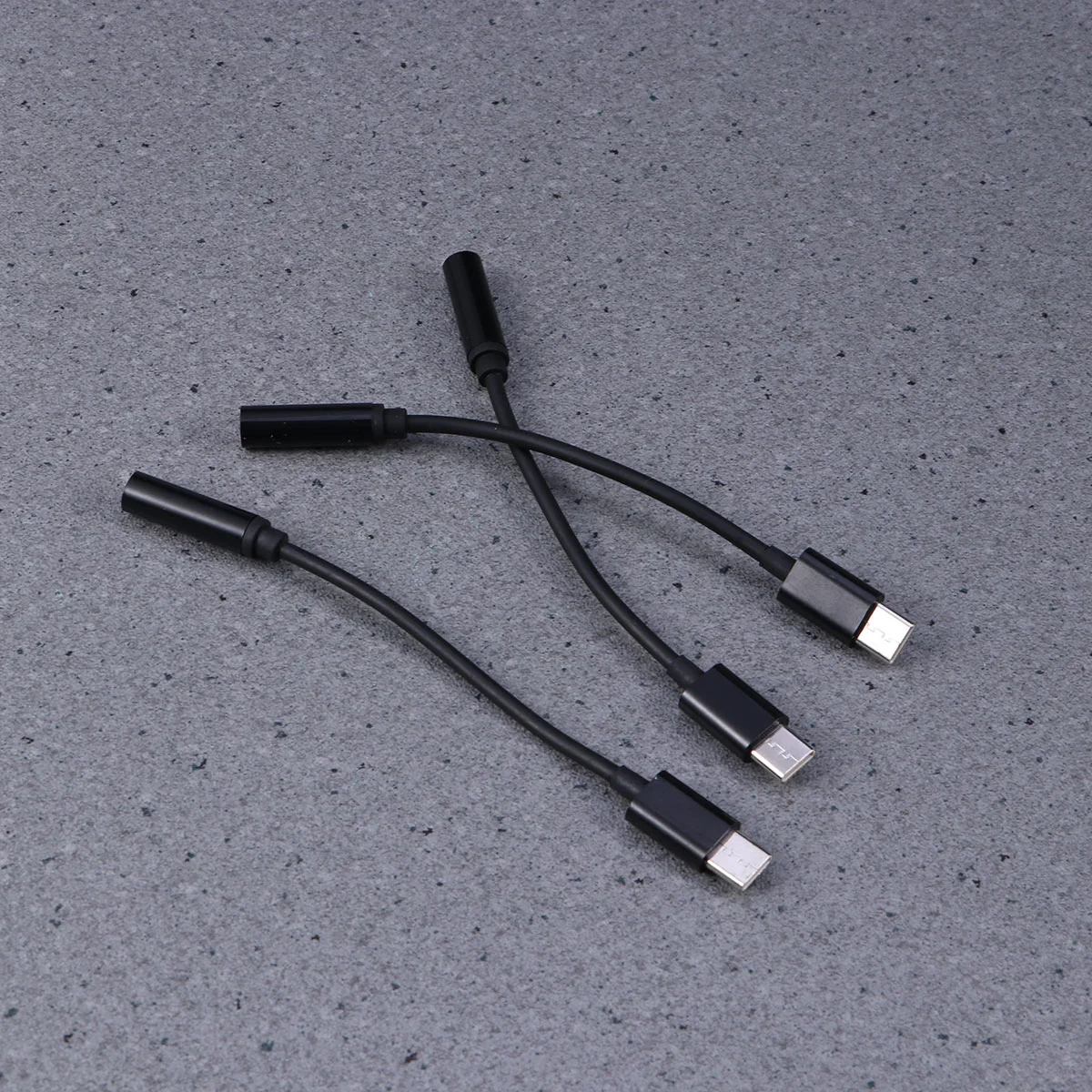 3 Pcs Type C USB C to 35mm Headphone Audio Jack Adapter Type C Male to Female Aux Jack Stereo earphone headphone Cable Converte