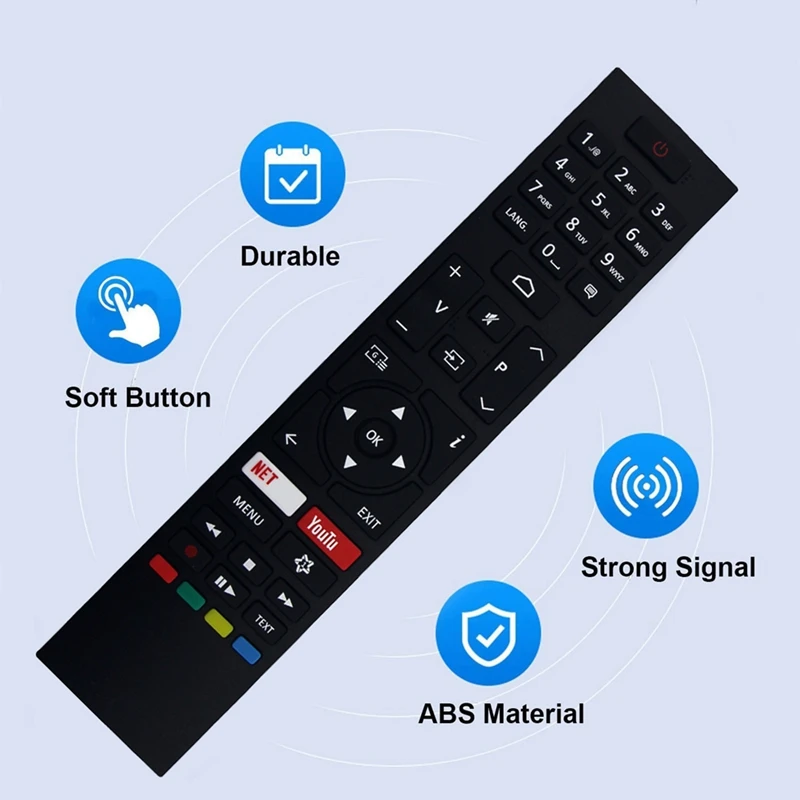 CT-8557 RC43157 Remote For Toshiba TV 24WA2063DA 32WA2063DA 43UA2063DA 49UA2063DG 50HAK6151 55UA2063DG 58UA2063DG