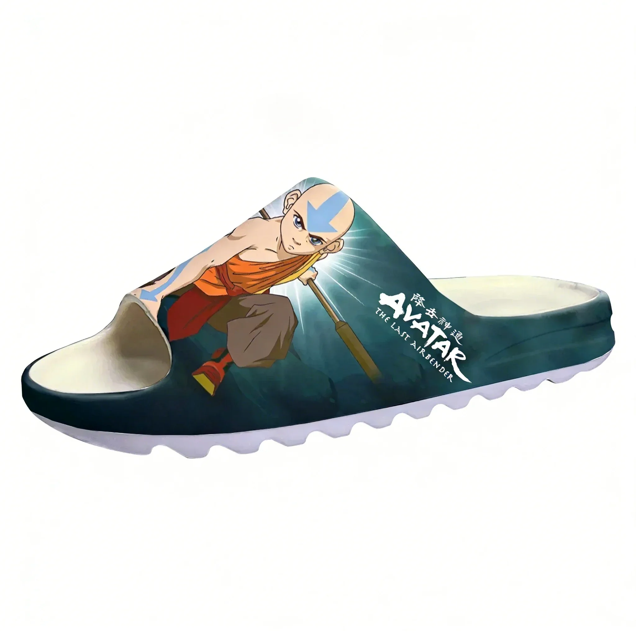 

Avatar The Last Airbender Soft Sole Sllipers Home Clogs Customized Water Shoes Men Women Step On Shit Sandals