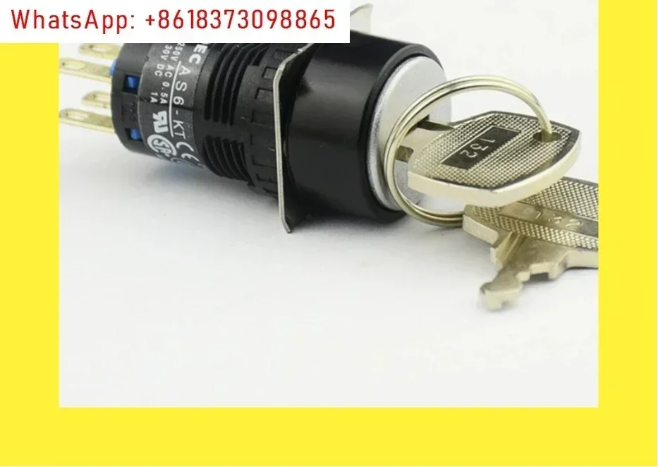 

AS6-KT round AS6M-2KT1AC AS6M-3KT2AC teaching device key open