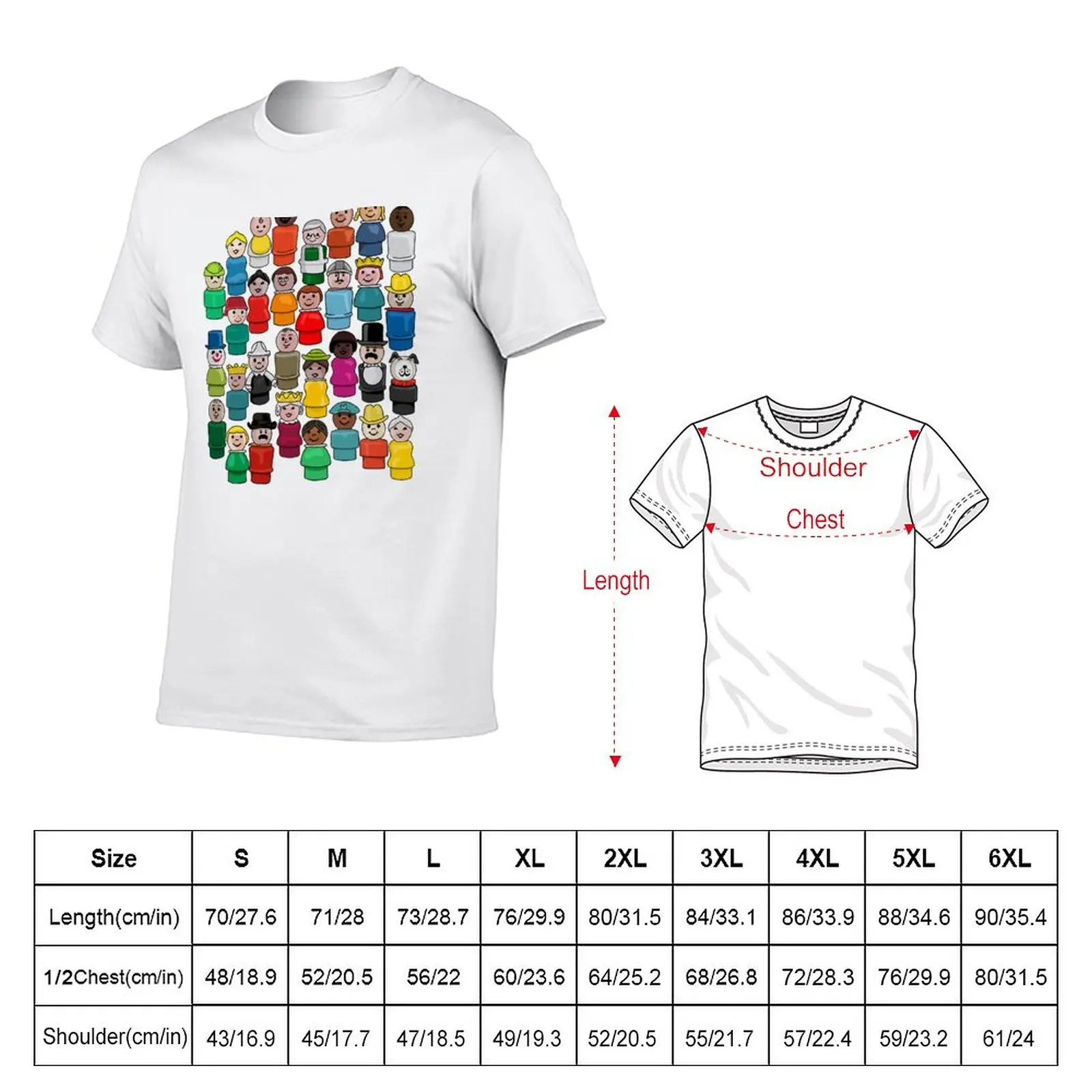 New People In Your Neighborhood T-Shirt anime blank t shirts clothes for men