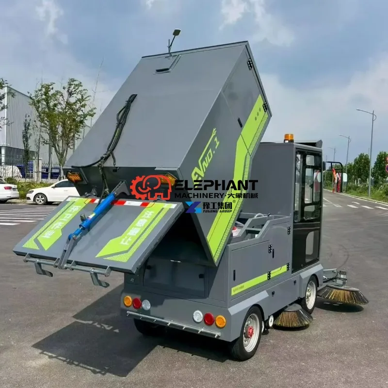 Multi Functional Electric Dump Floor Sweeper Carpet Cleaning Machine for Workshop Mall Ground Surface Cleaning