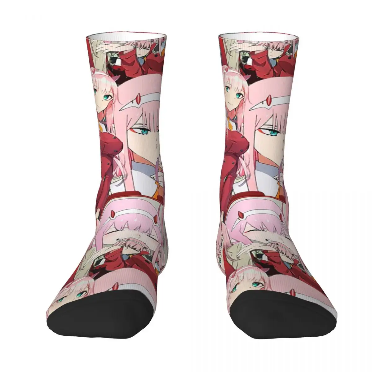 

Zero Two Tribute Pattern Adult Socks,Unisex socks,men Socks women Socks