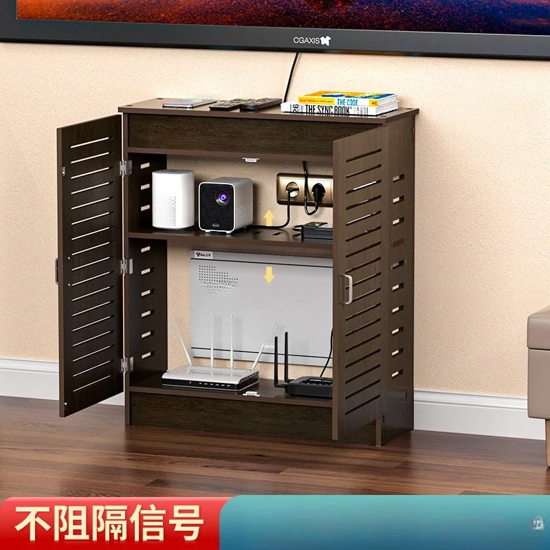 Multimedia-Nabenbox, blockierender Router-Aufbewahrungsschrank